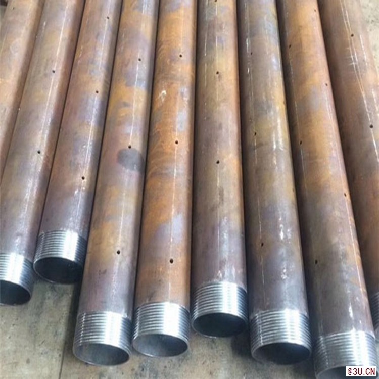 鴻資管道生產廠家 鋼花管 注漿管棚支護管 路面 基樁管